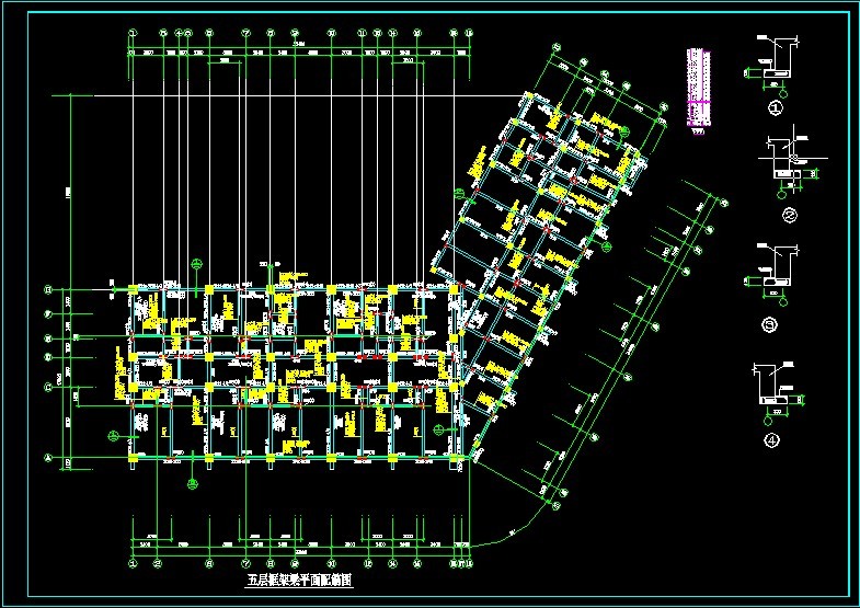 16���ܽṹ�칫¥ͼֽ