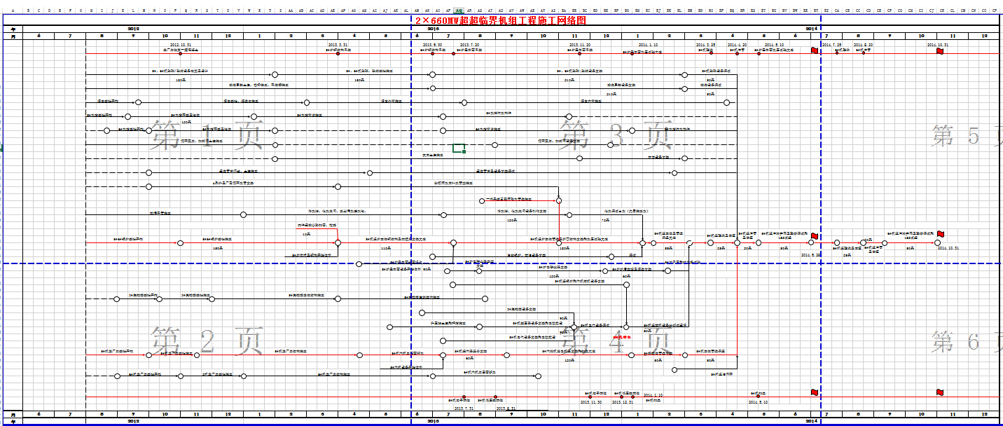 2��660MW�����ٽ���鹤��ʩ������ͼ
